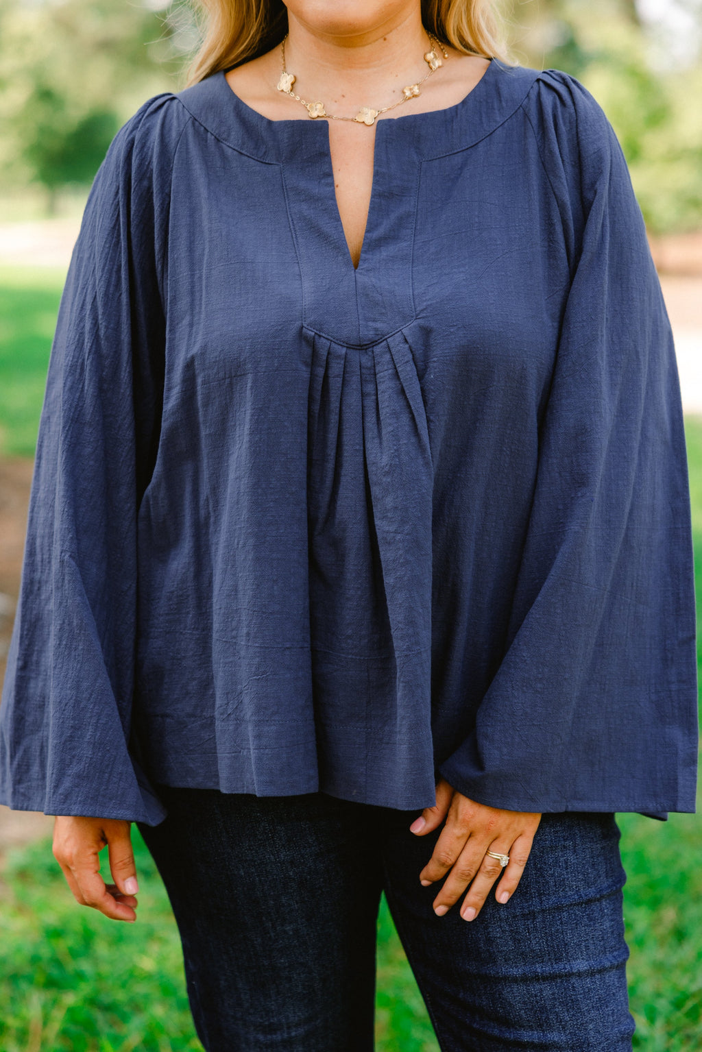Free Like The Wind Top, Blue