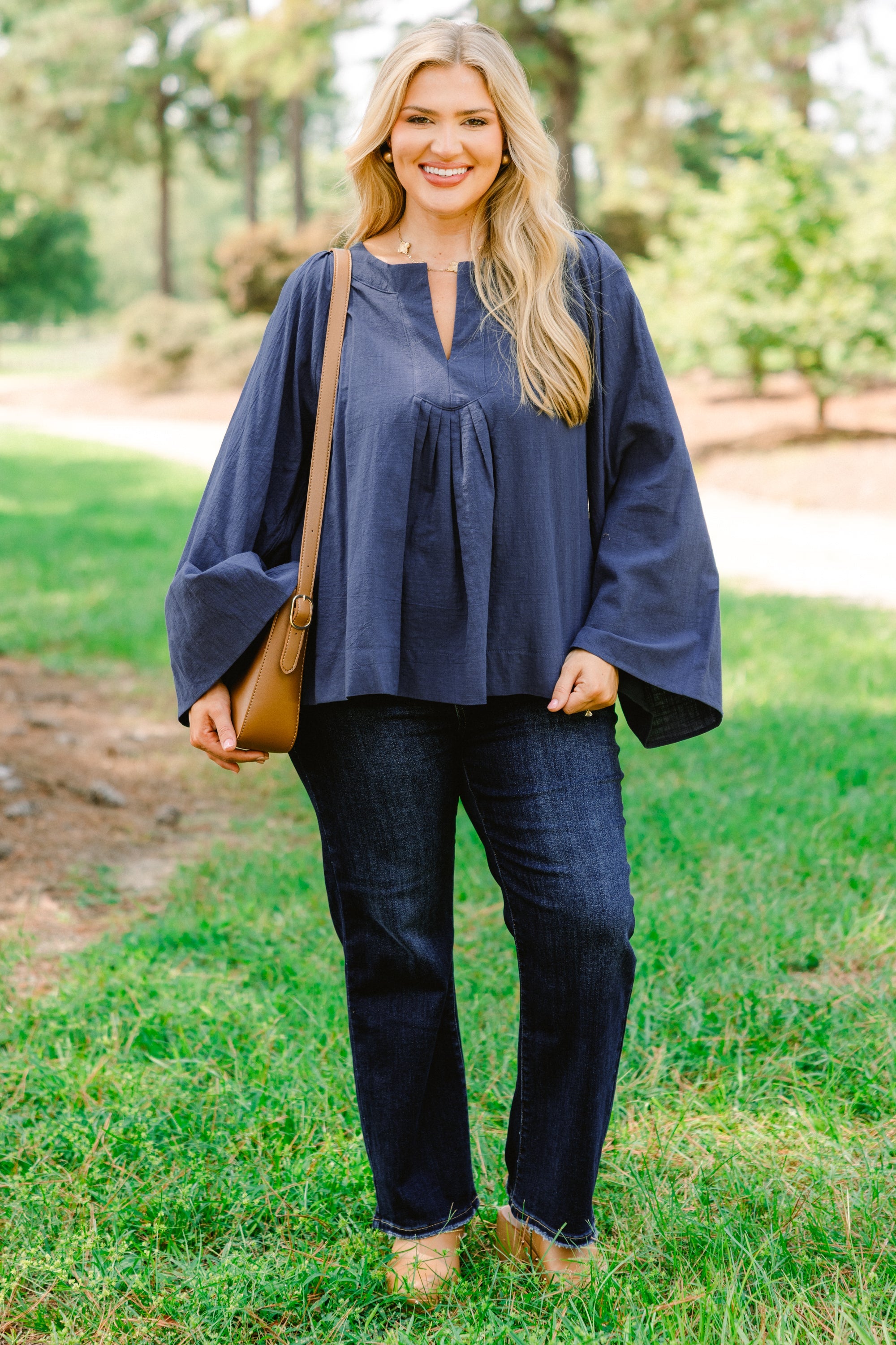 Free Like The Wind Top, Blue
