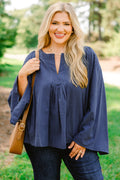 Free Like The Wind Top, Blue