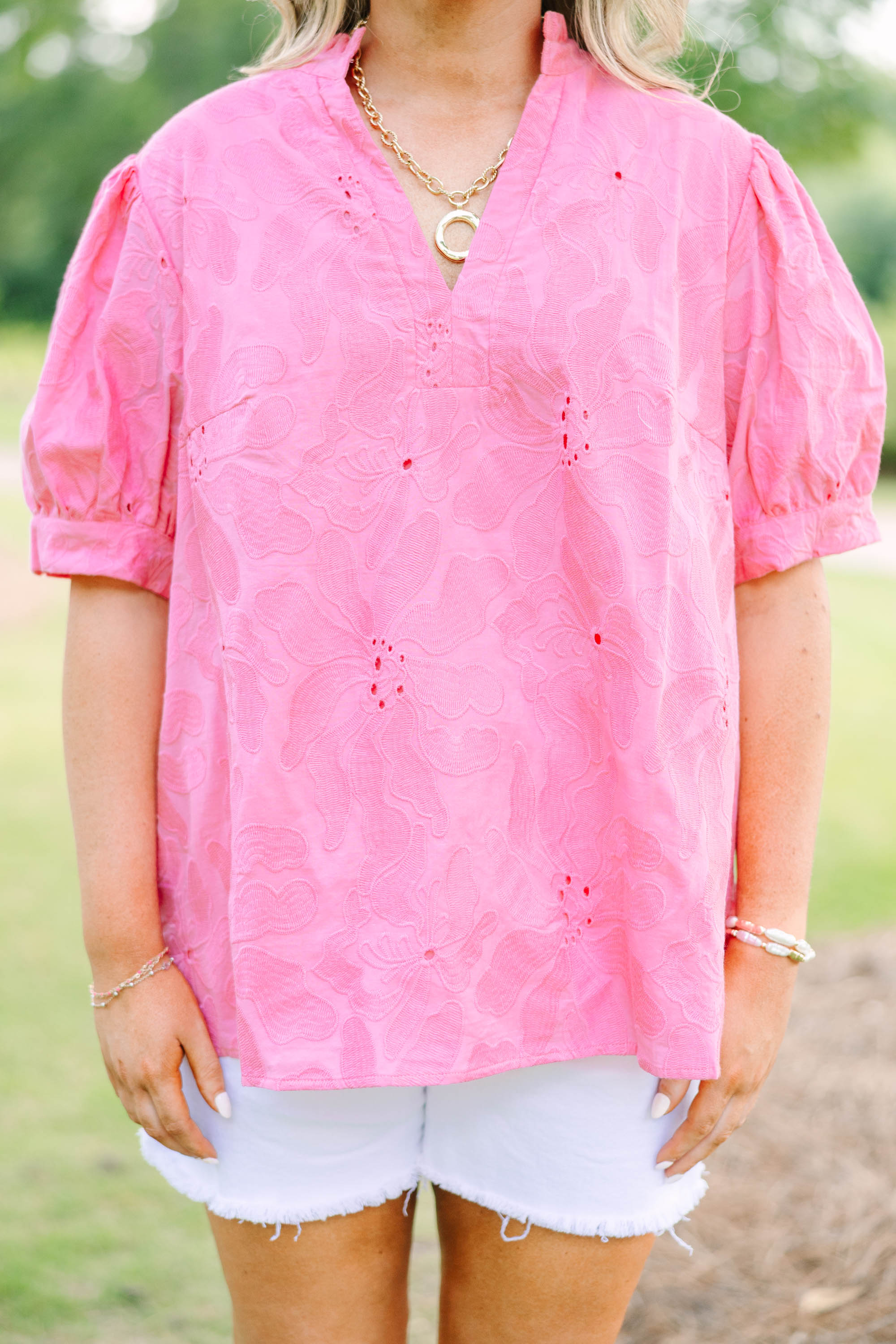 Free To Be You Top, Pink