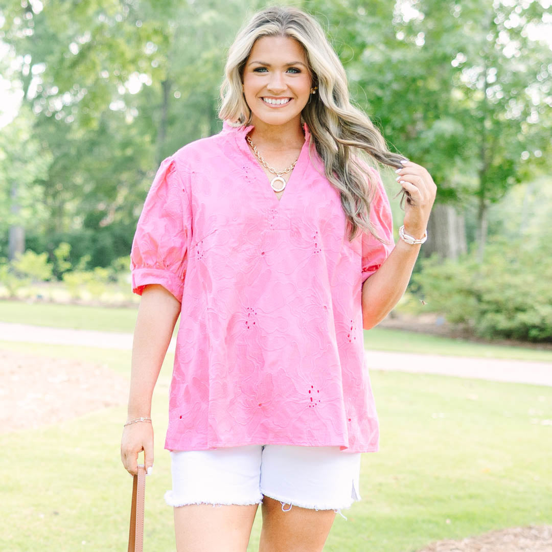 Free To Be You Top, Pink