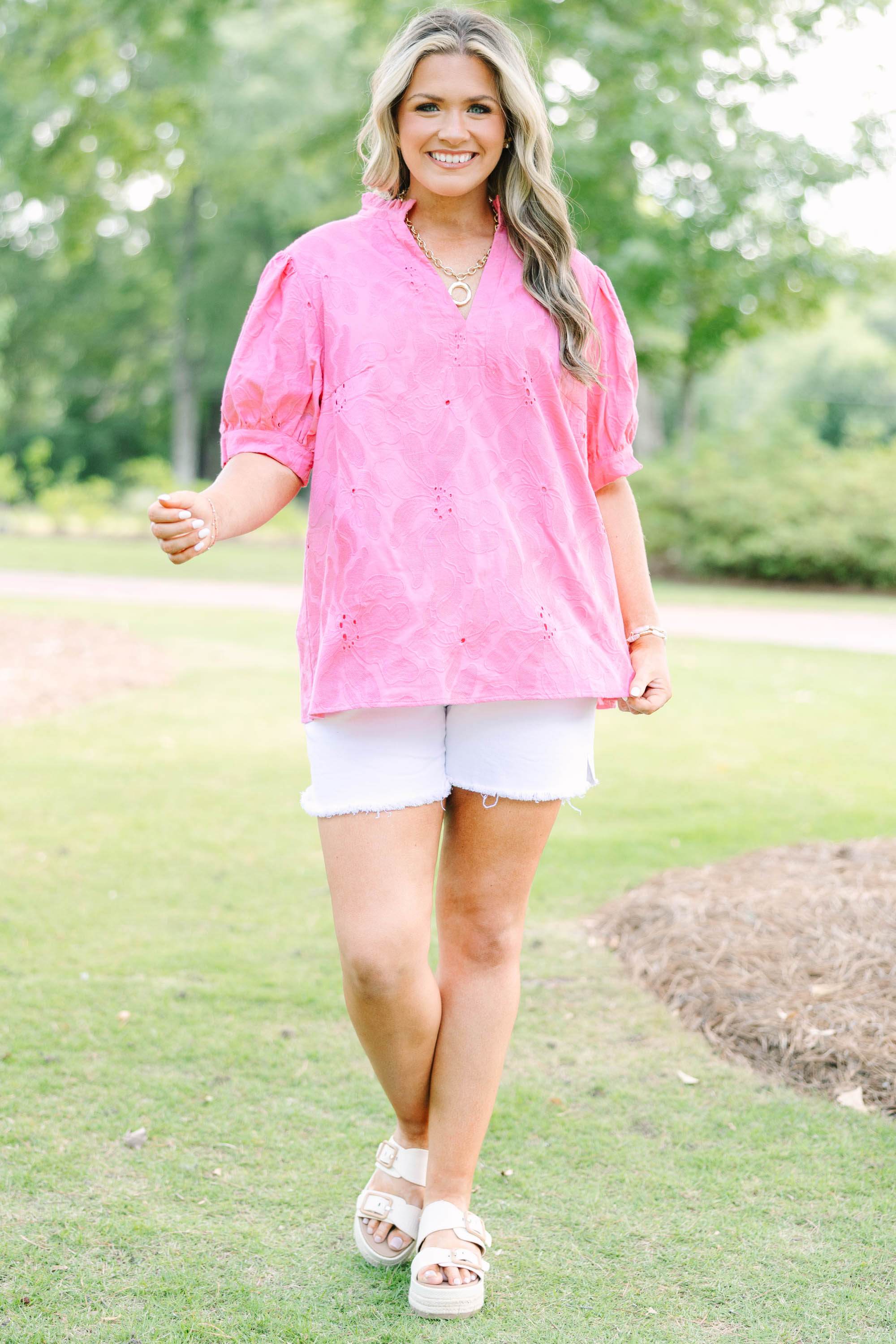 Free To Be You Top, Pink