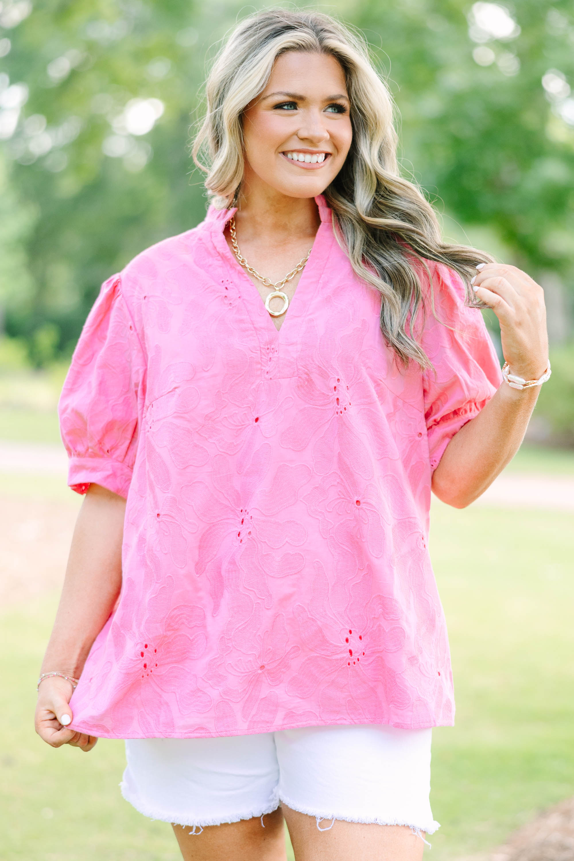 Free To Be You Top, Pink