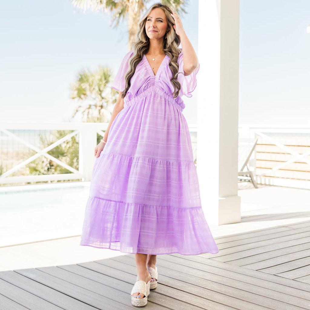 Free To Dream Maxi Dress, Lilac