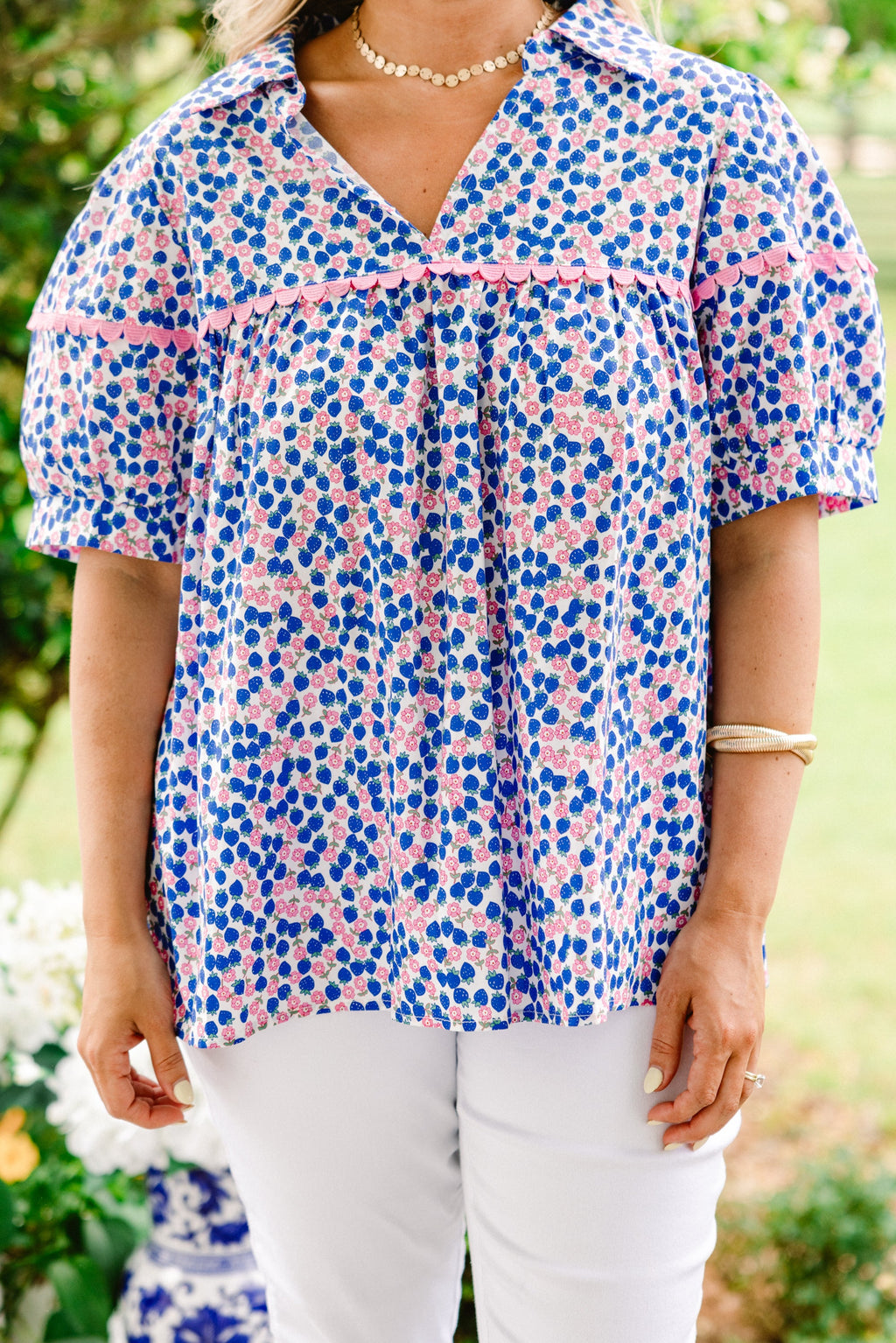 Fresh Pick Top, Blue