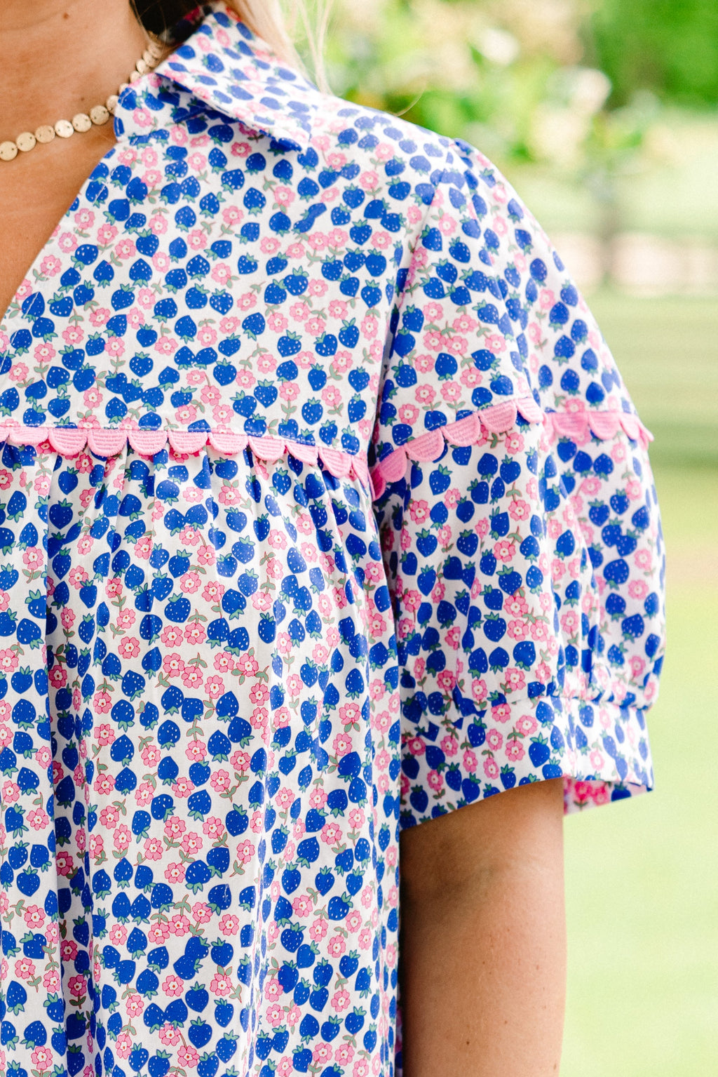 Fresh Pick Top, Blue