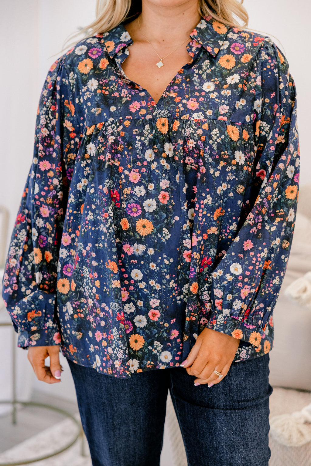 Something Sweet Top, Navy