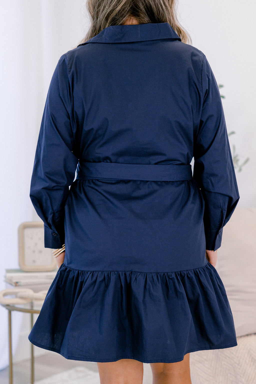 From Here On Dress, Navy