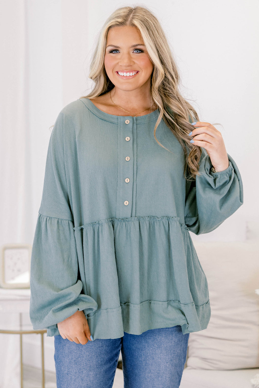 Fun At The Orchard Top, Dusty Green