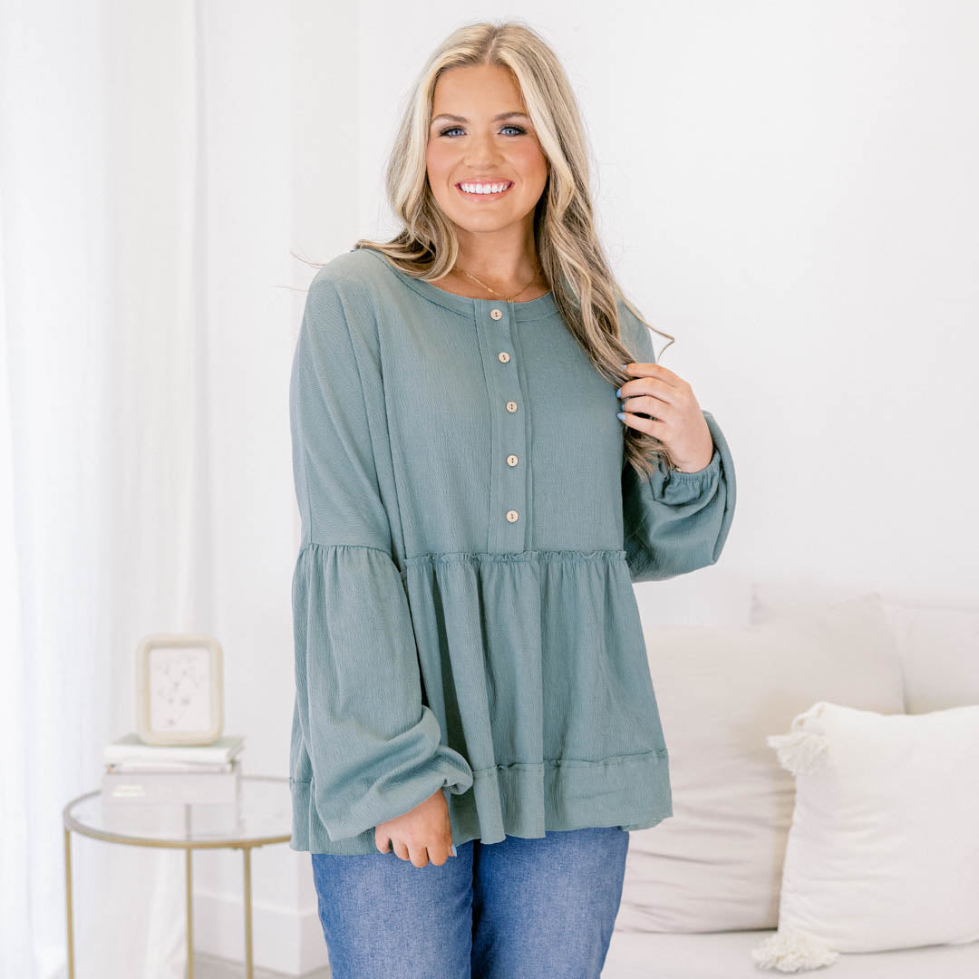 Fun At The Orchard Top, Dusty Green