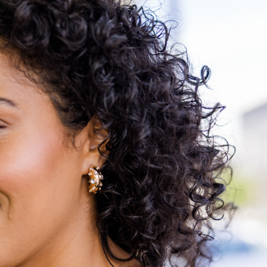 Gala Going Earrings, Gold