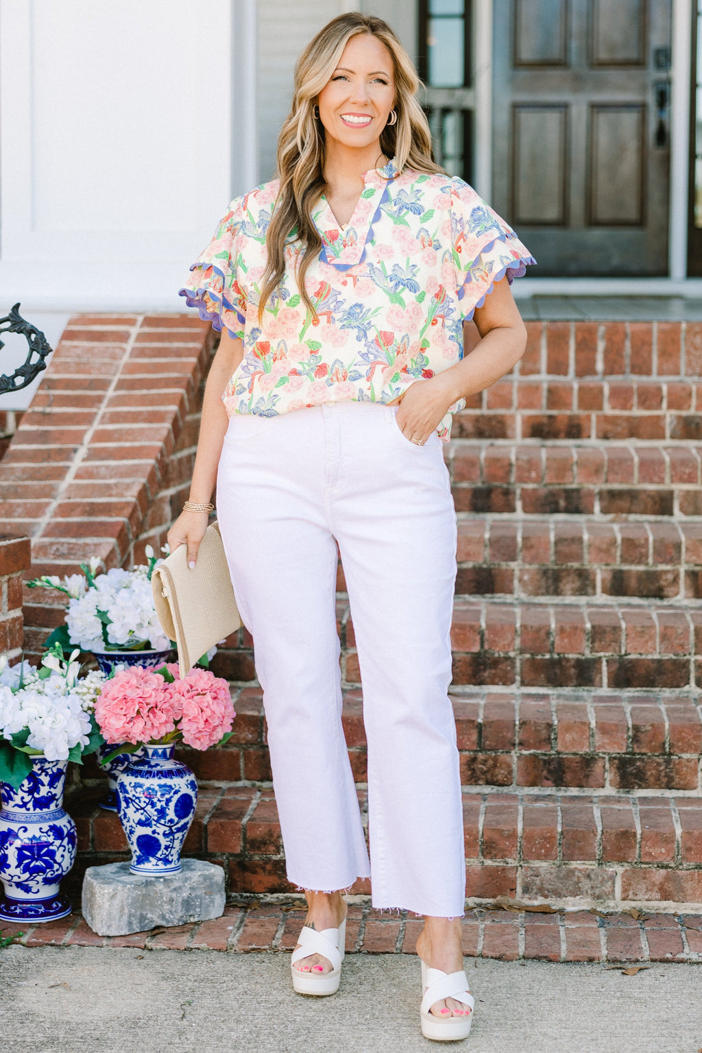 Setting The Scene Top, Periwinkle