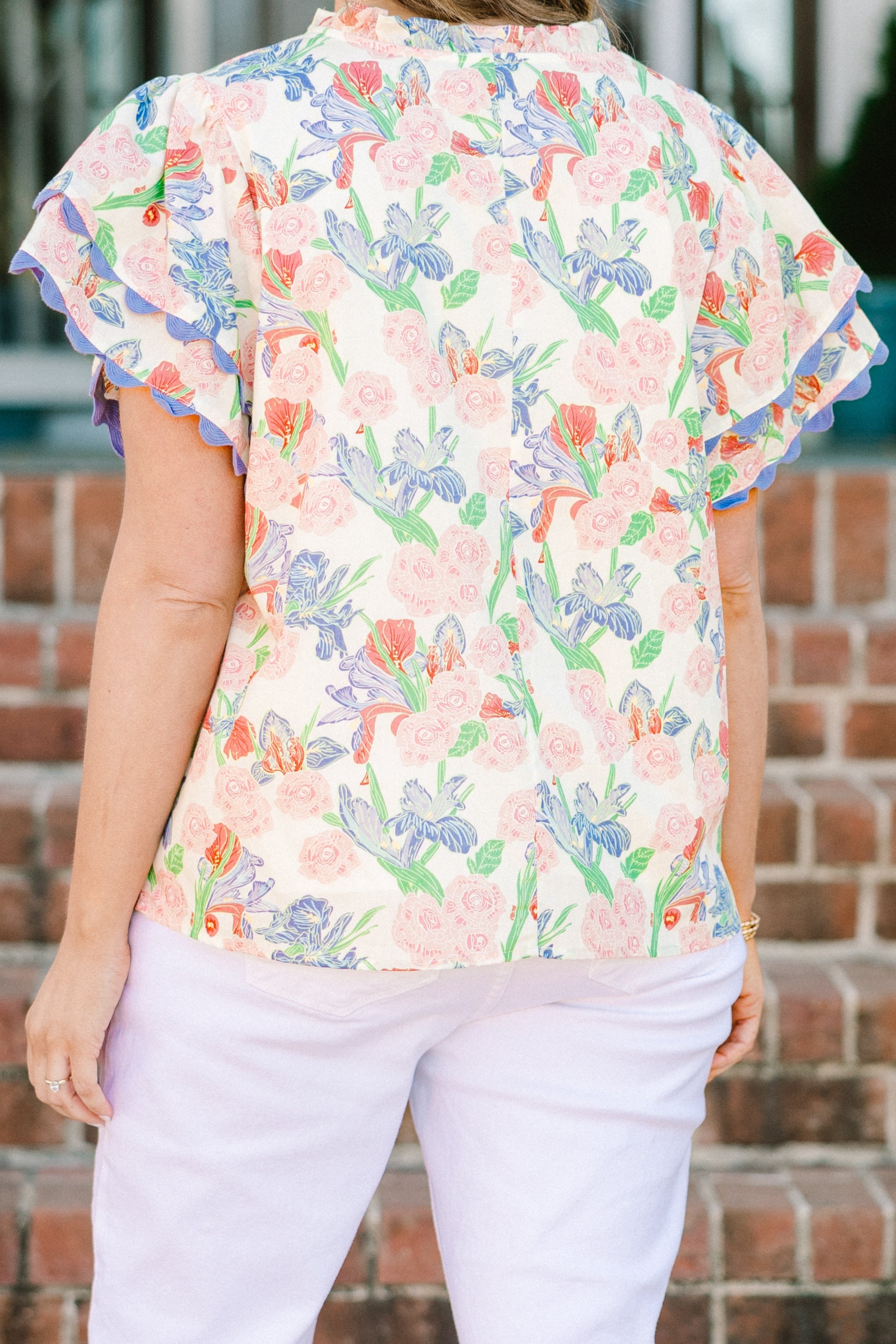 Setting The Scene Top, Periwinkle