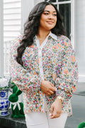 Garden Time Top, Cream