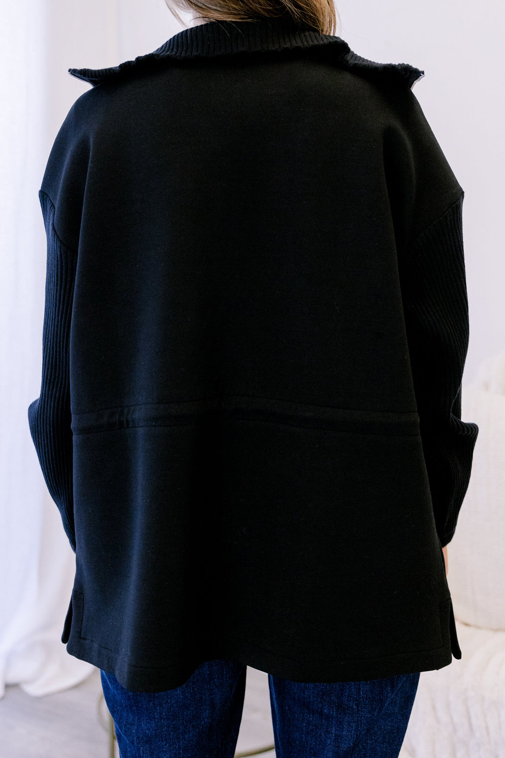 Gather Around The Fire Jacket, Black