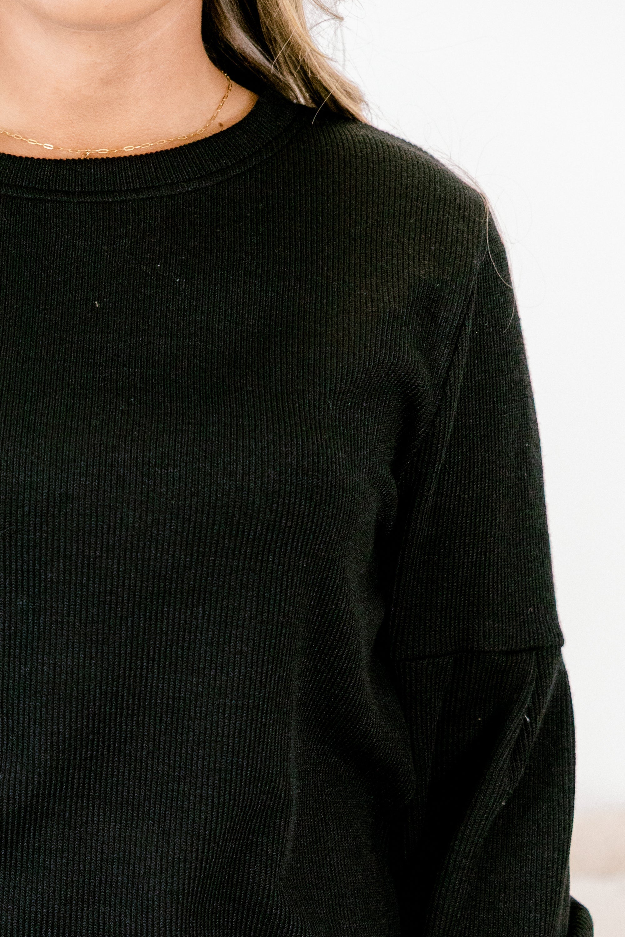 Gather What Matters Dress, Black
