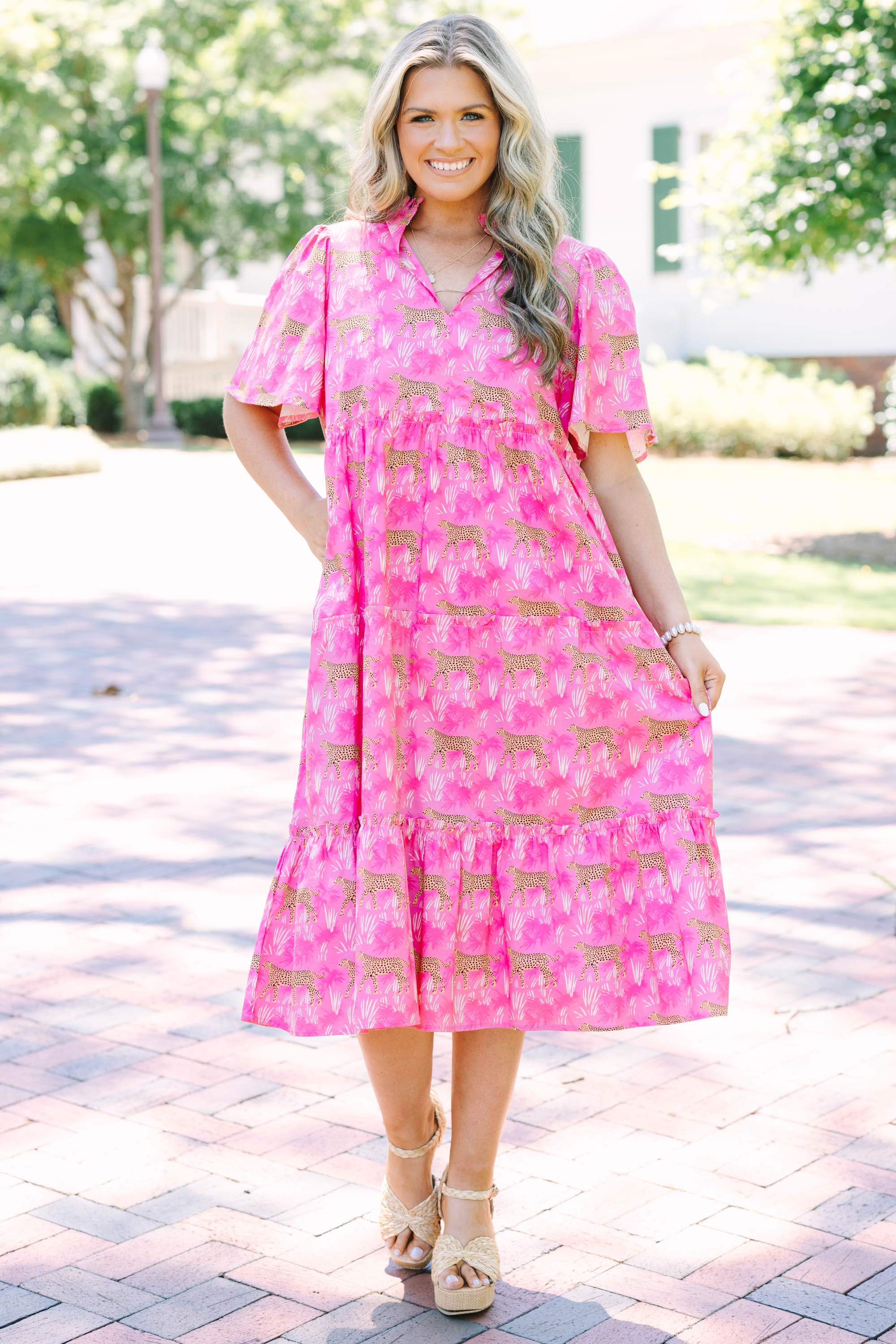 Get It Girl Dress, Fuchsia
