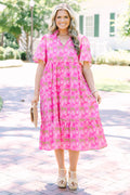 Get It Girl Dress, Fuchsia