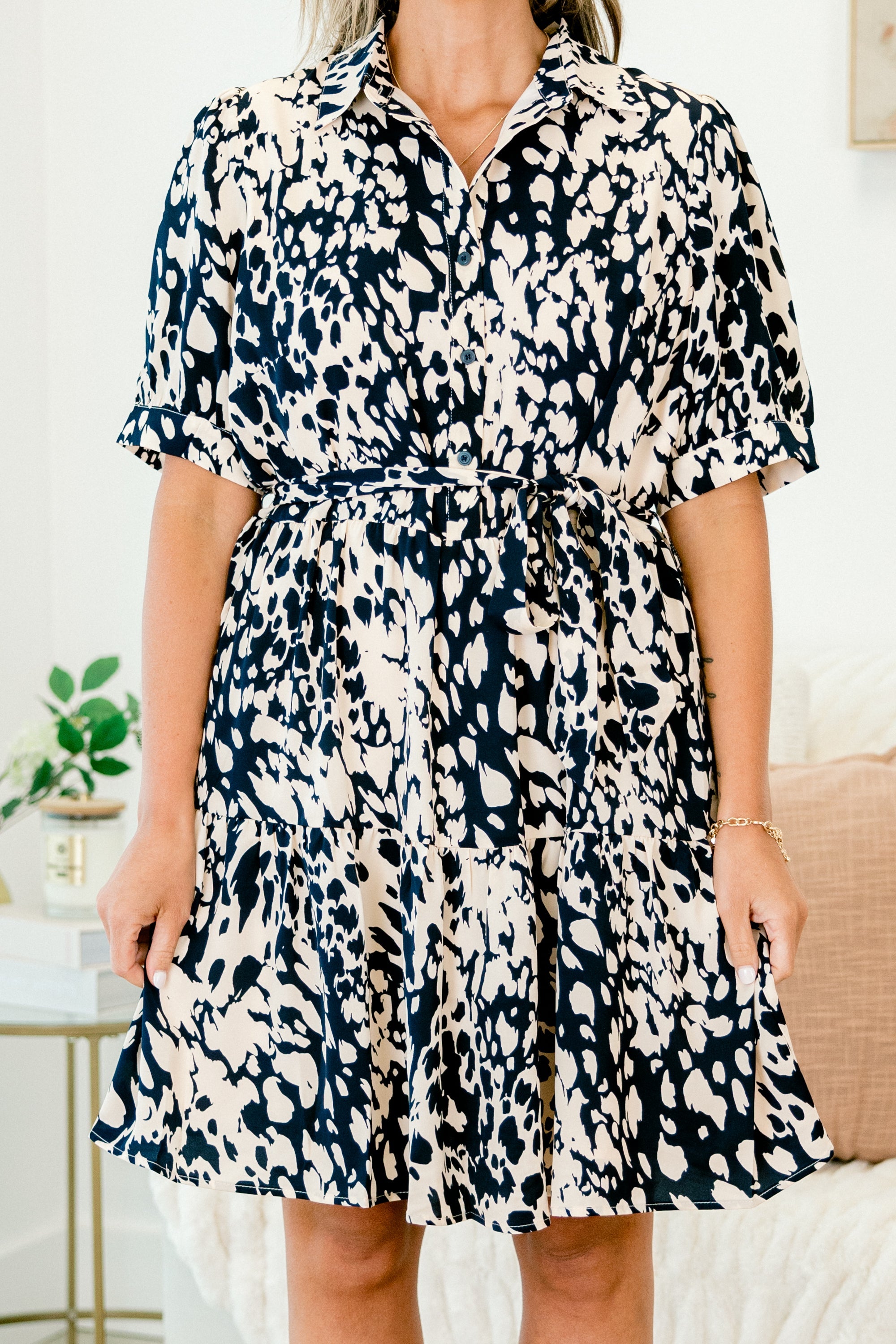 Get On Board Dress, Black