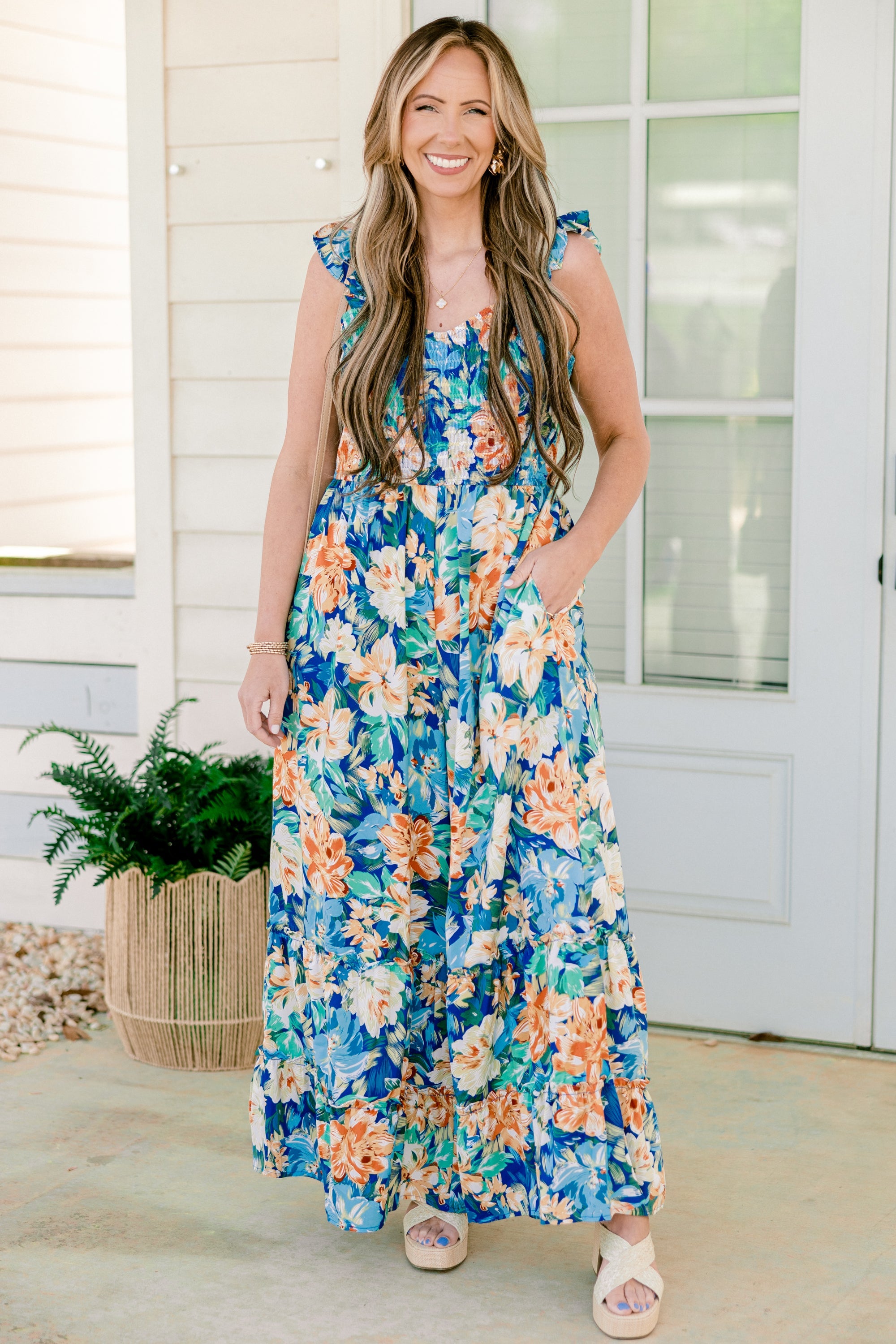 Get To Know You Jumpsuit, Navy