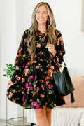Get With Time Dress, Black