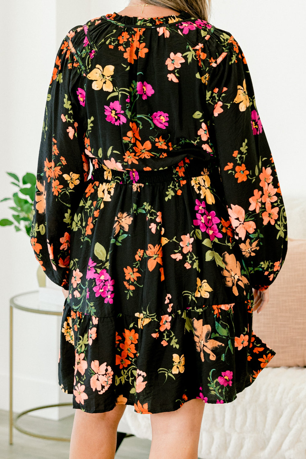 Get With Time Dress, Black