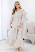 Gift Of Grace Maxi Dress, Cream