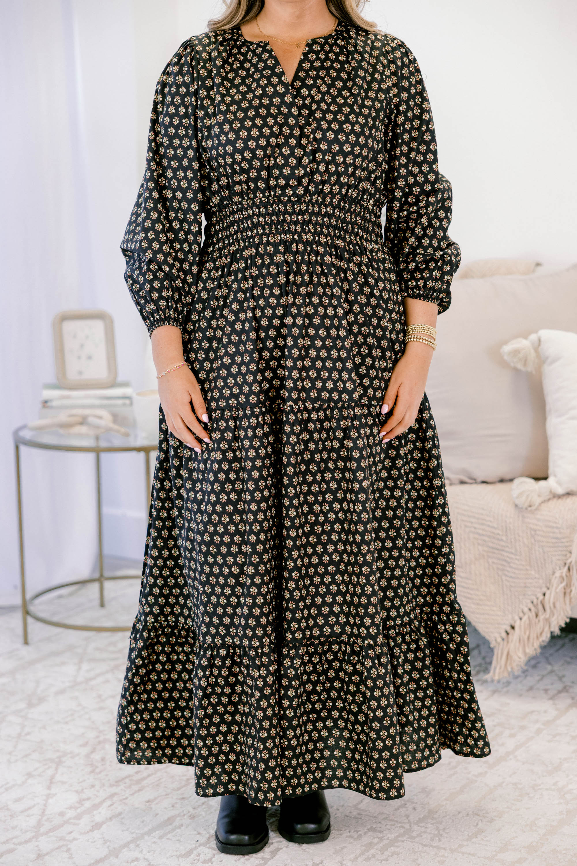 Gift Of Grace Maxi Dress, Black