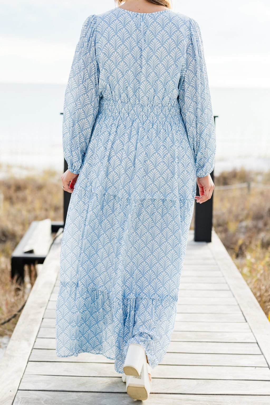 Gift Of Grace Maxi Dress, Blue