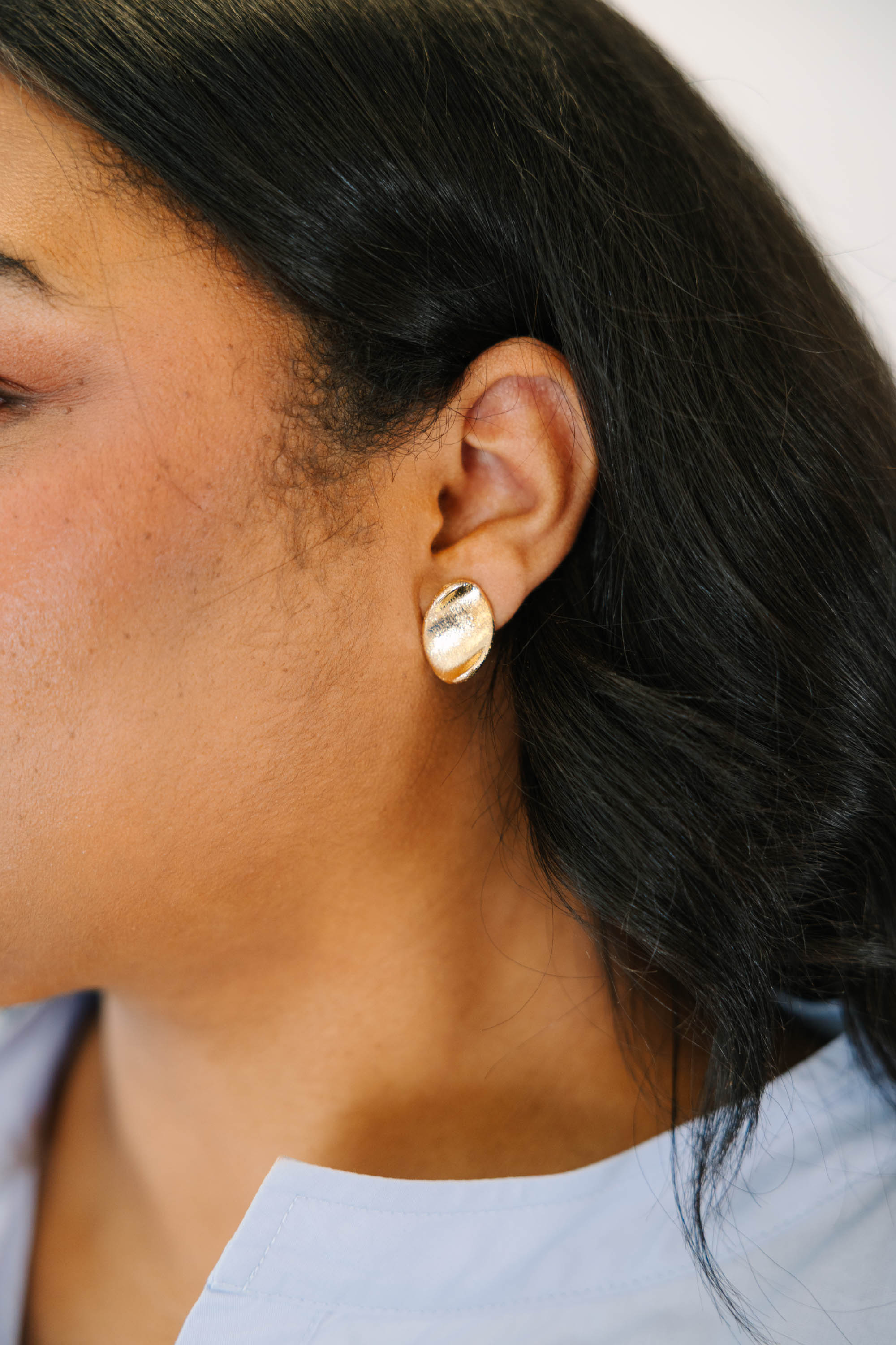 Gilded Glow Earrings, Gold