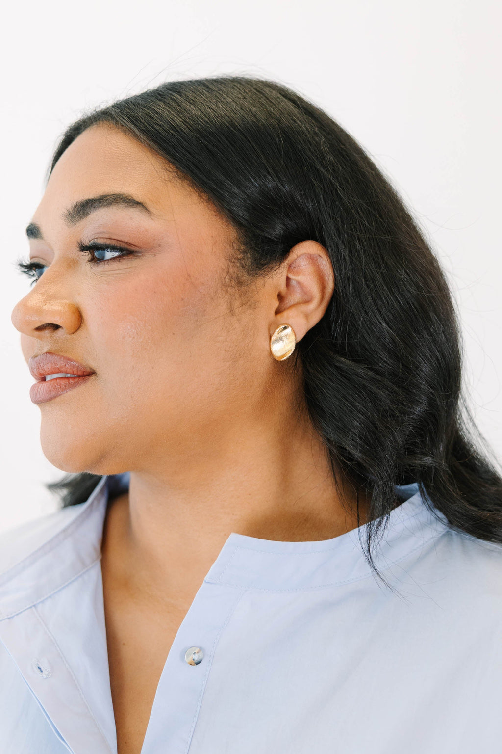 Gilded Glow Earrings, Gold