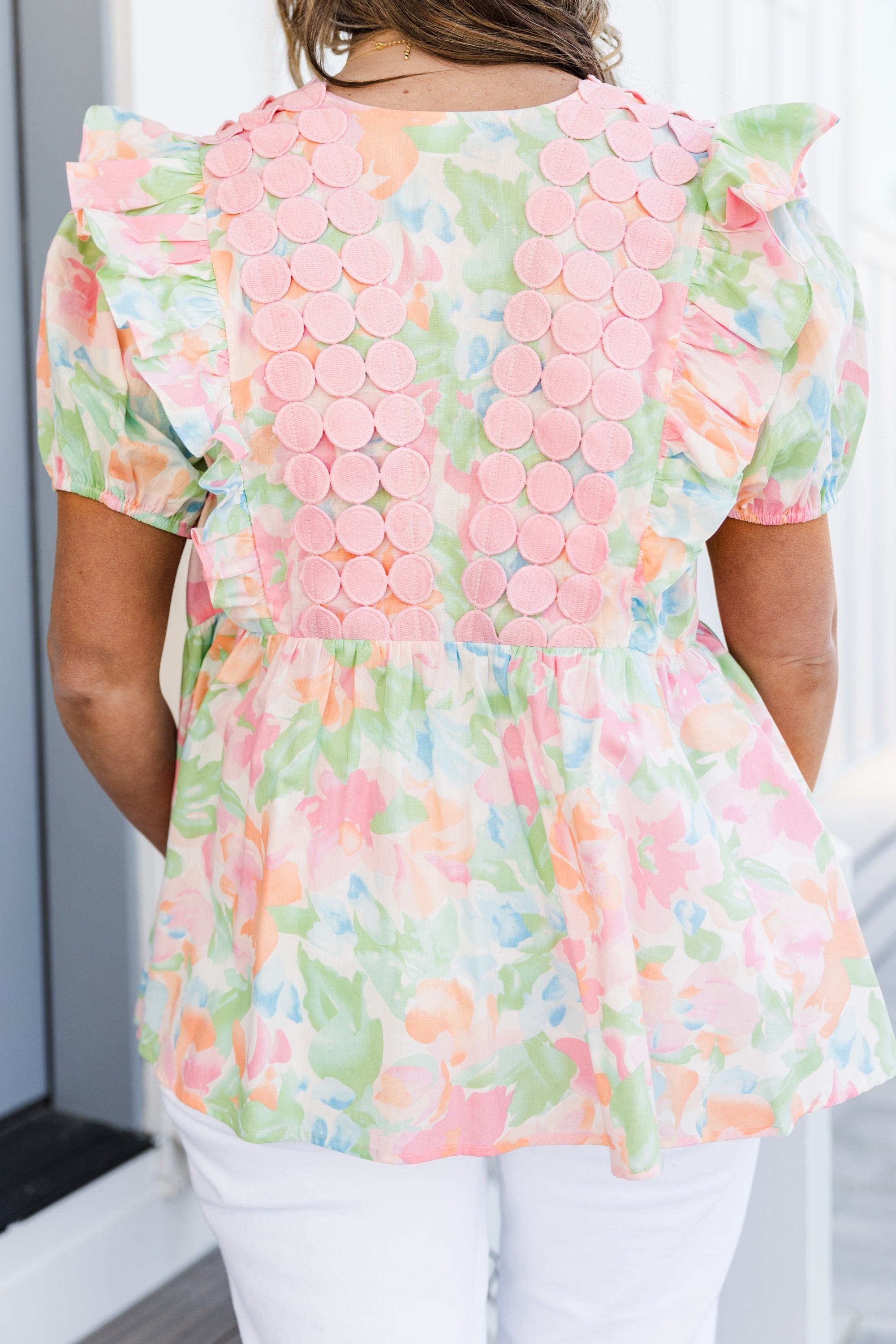 Girl's Lunch Top, Pink