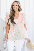 Girl's Lunch Top, Pink