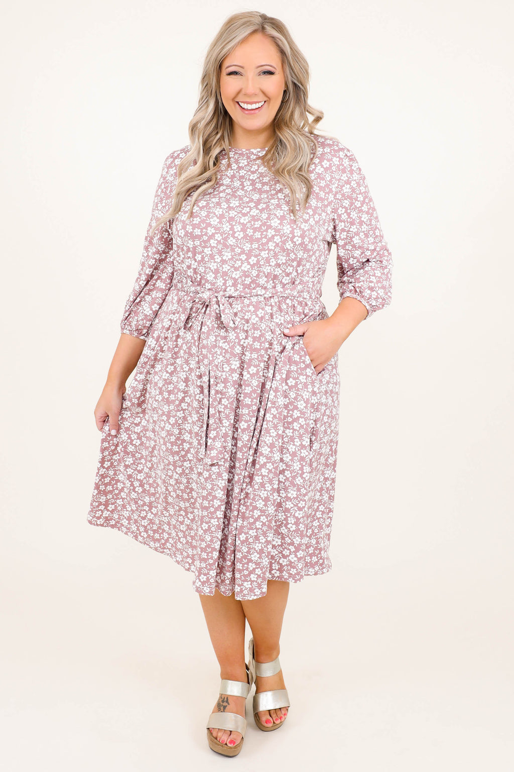 Give It Up For Me Dress, Mauve