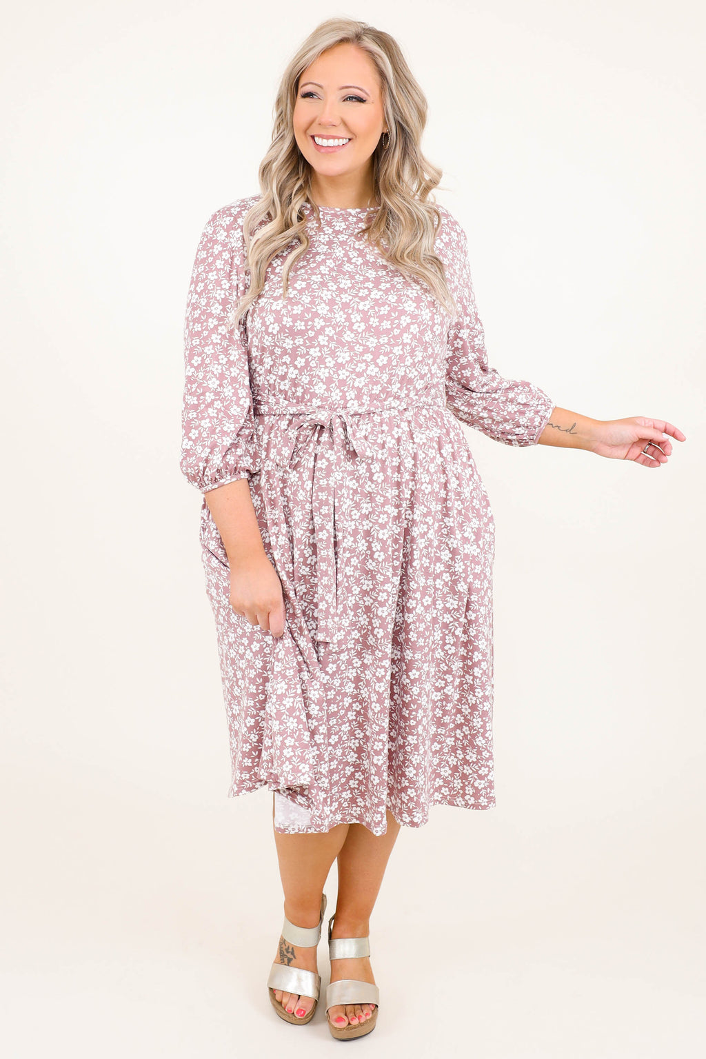 Give It Up For Me Dress, Mauve