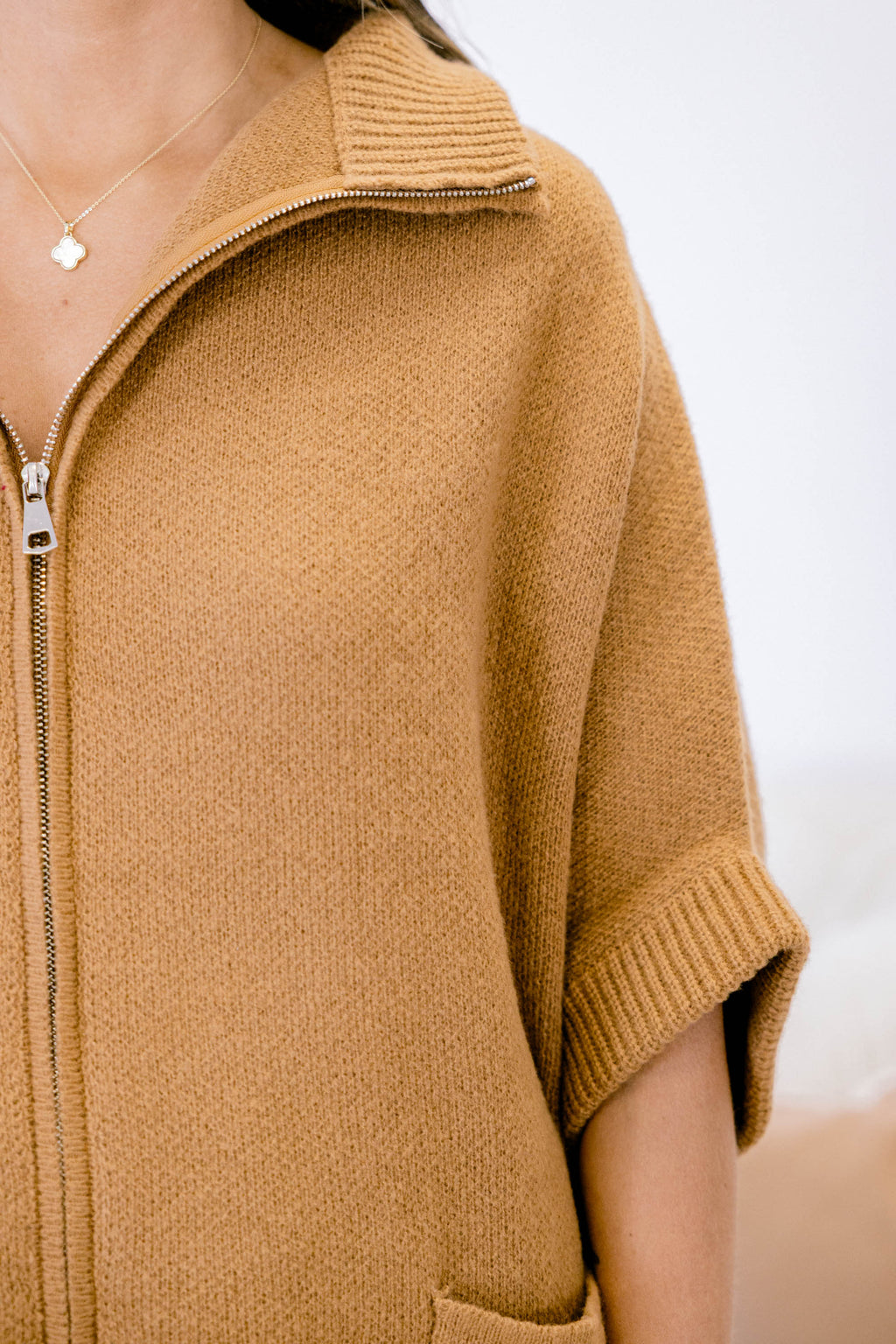 Give Me Peace Sweater, Khaki