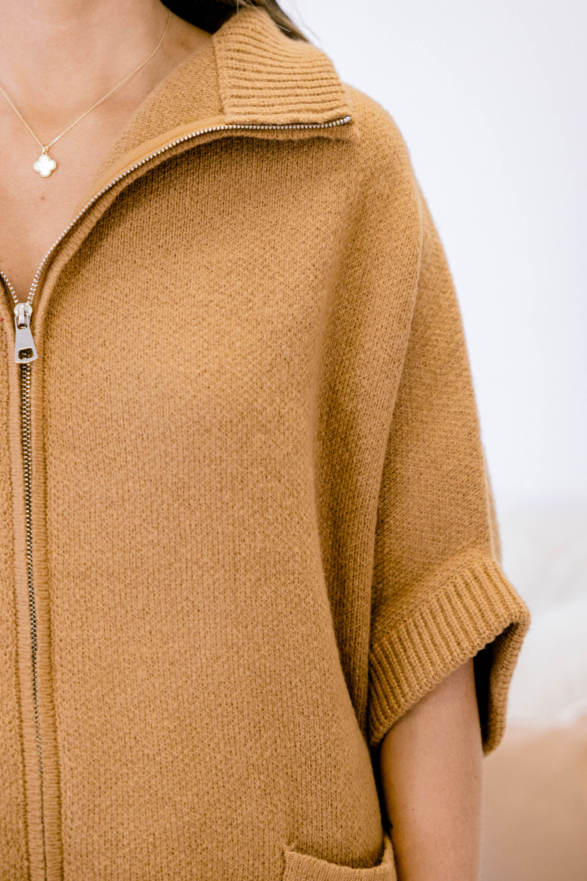 Give Me Peace Sweater, Khaki