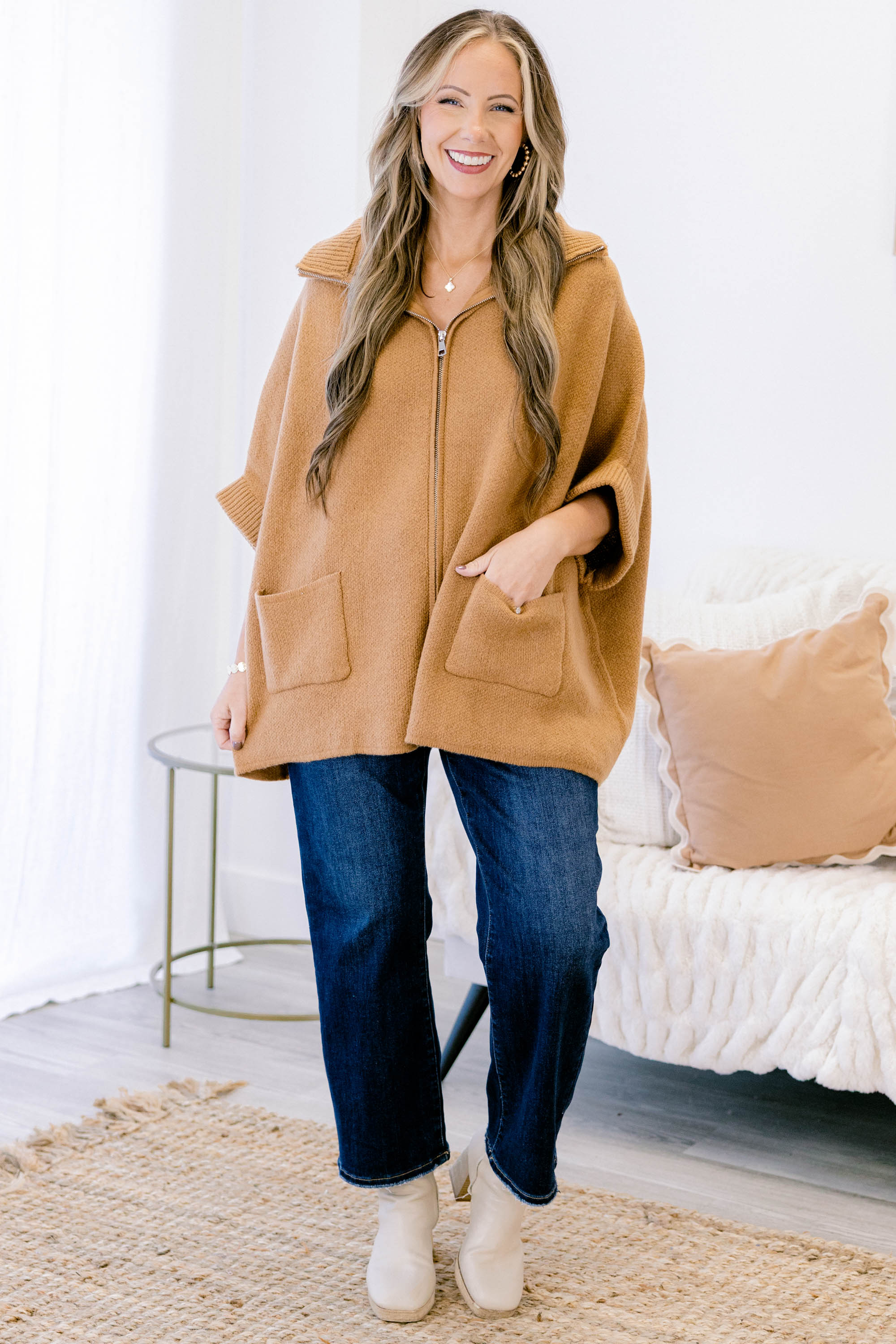 Give Me Peace Sweater, Khaki