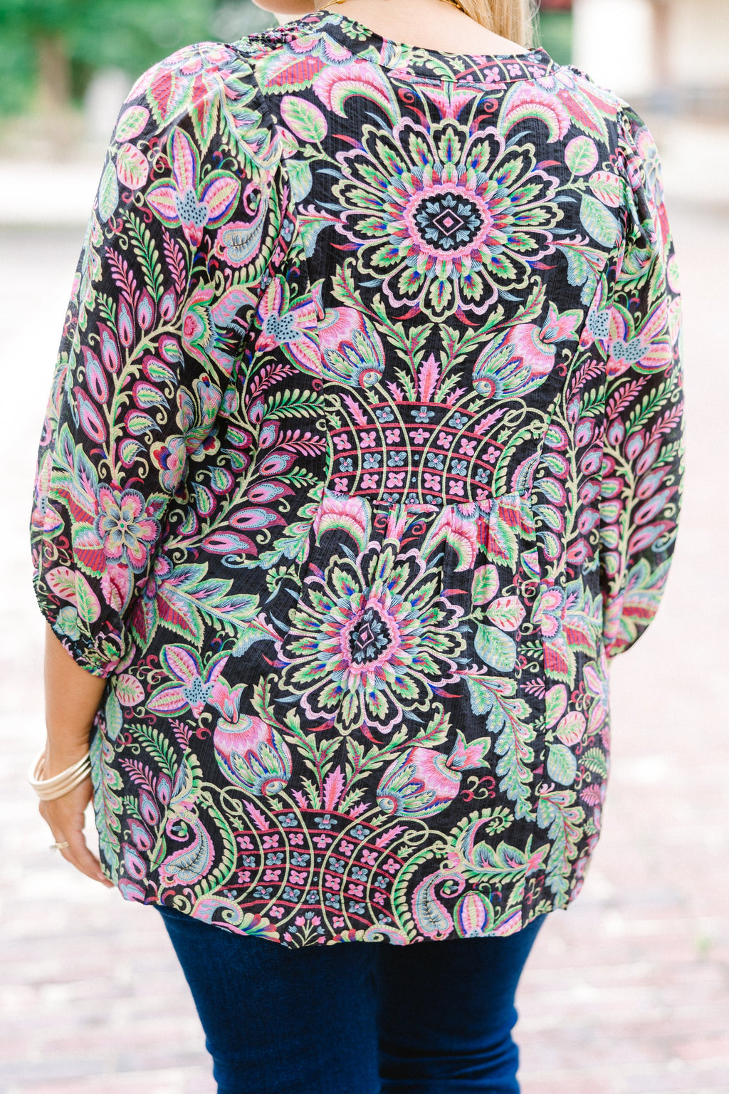 Give To Others Top, Black