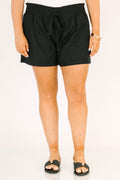 Give You Attitude Shorts, Black