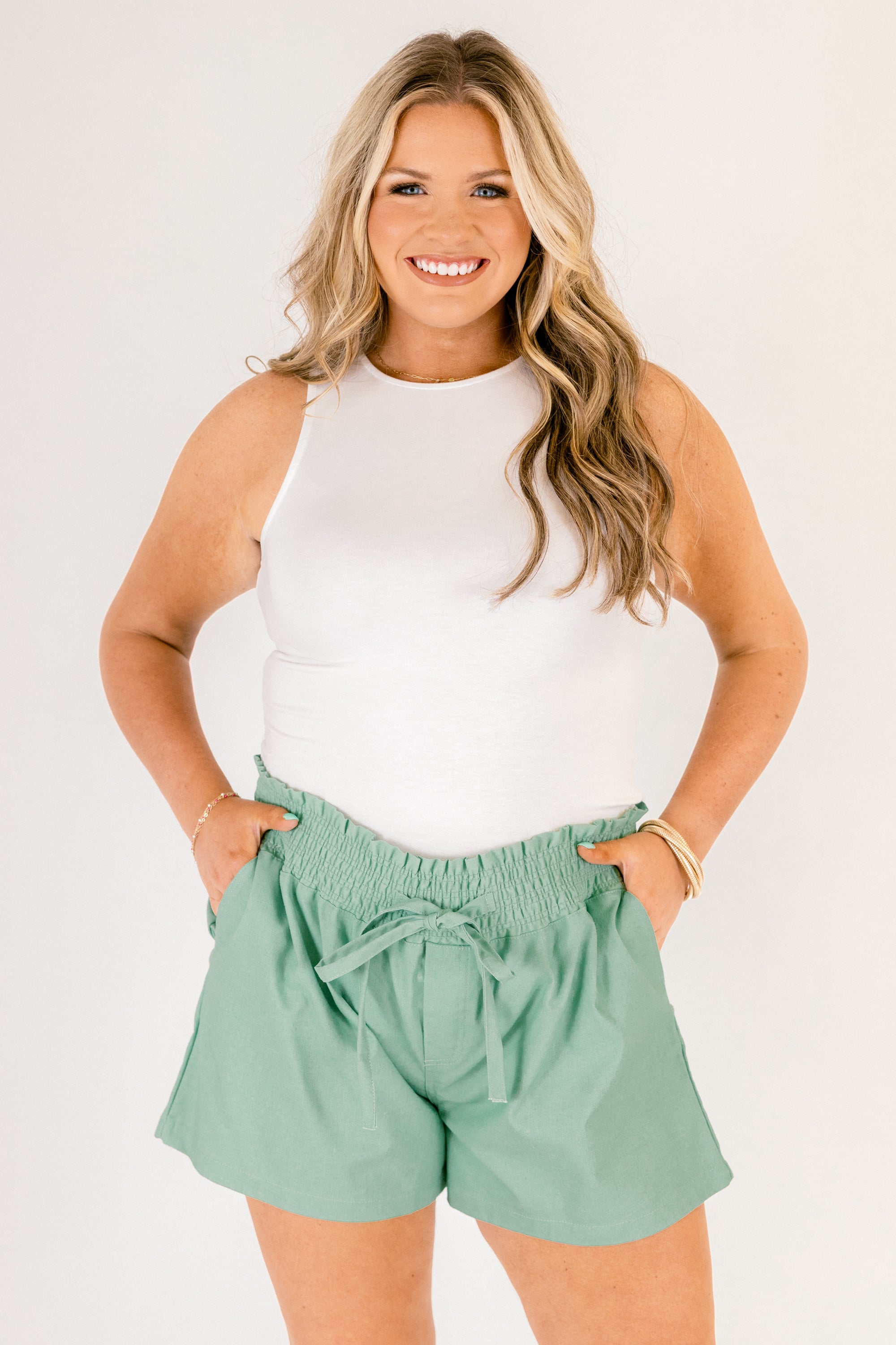 Give You Attitude Shorts, Mint