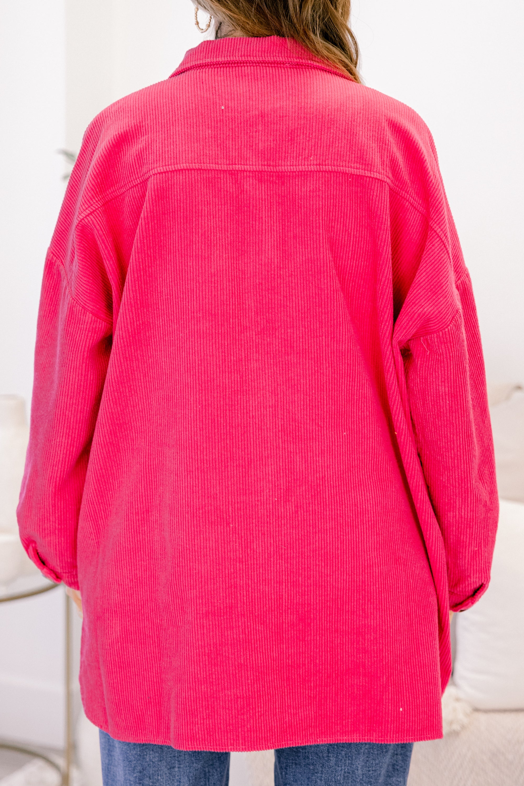 Giving It A Chance Jacket, Hot Pink