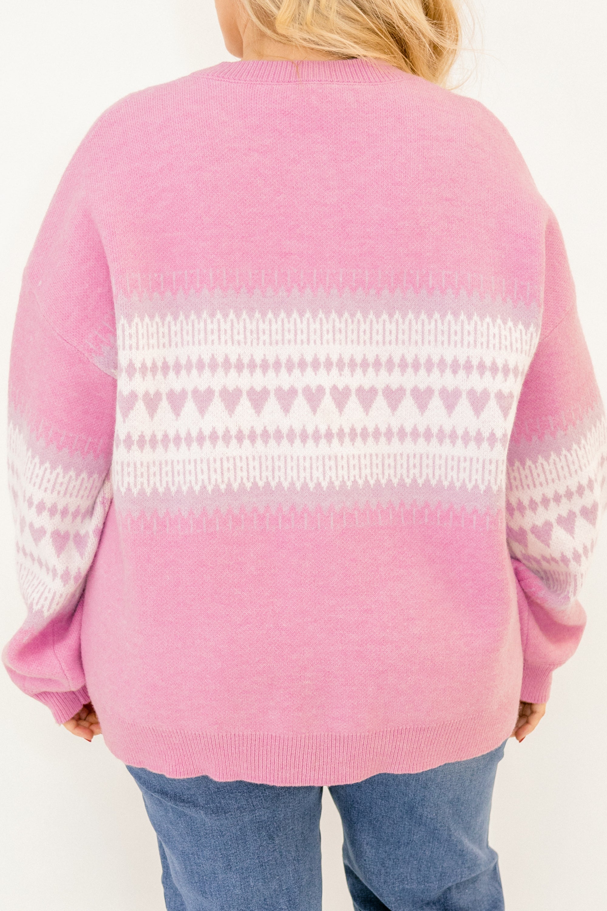 Giving You My Heart Cardigan, Pink