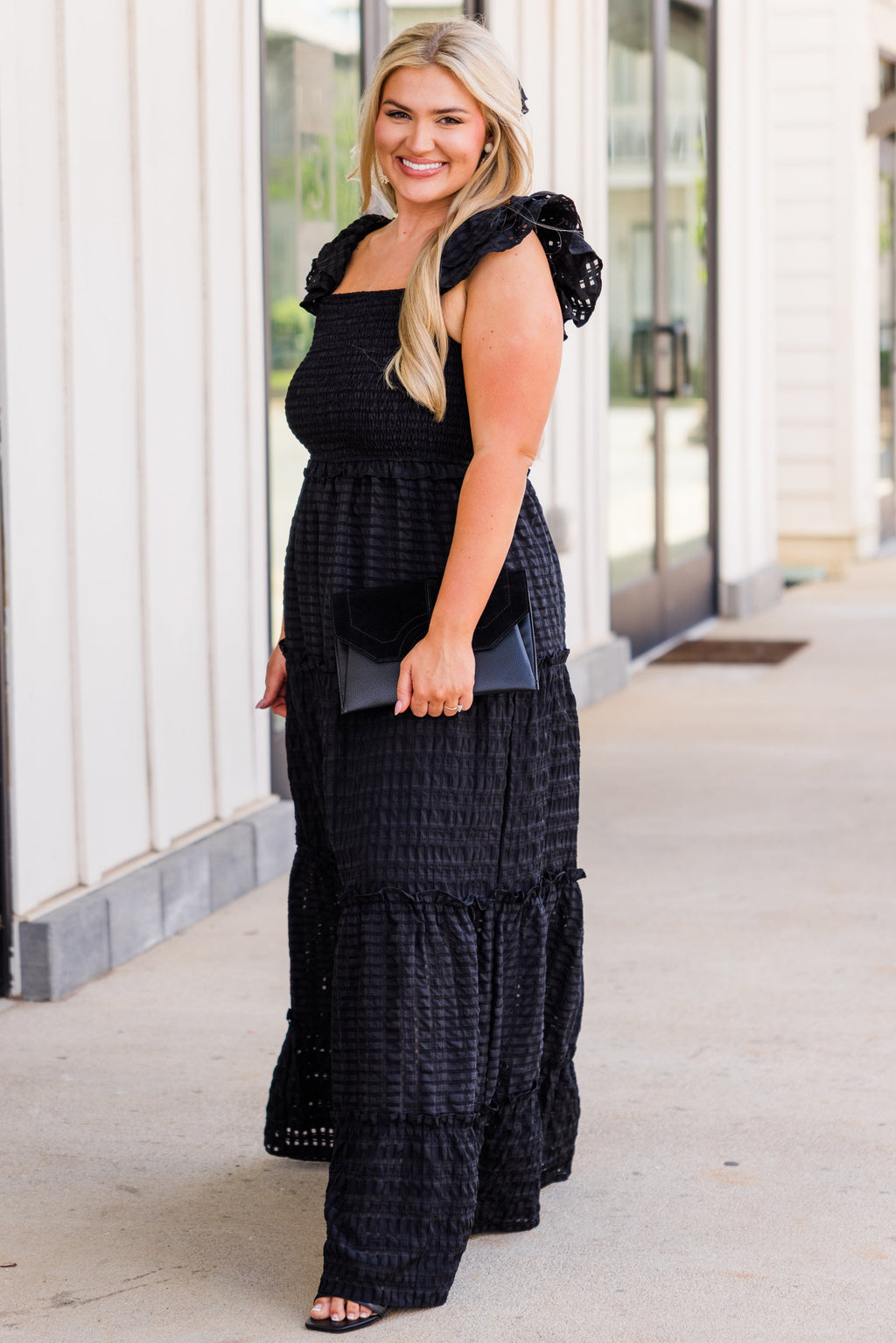 Glimpse Of Time Dress, Black