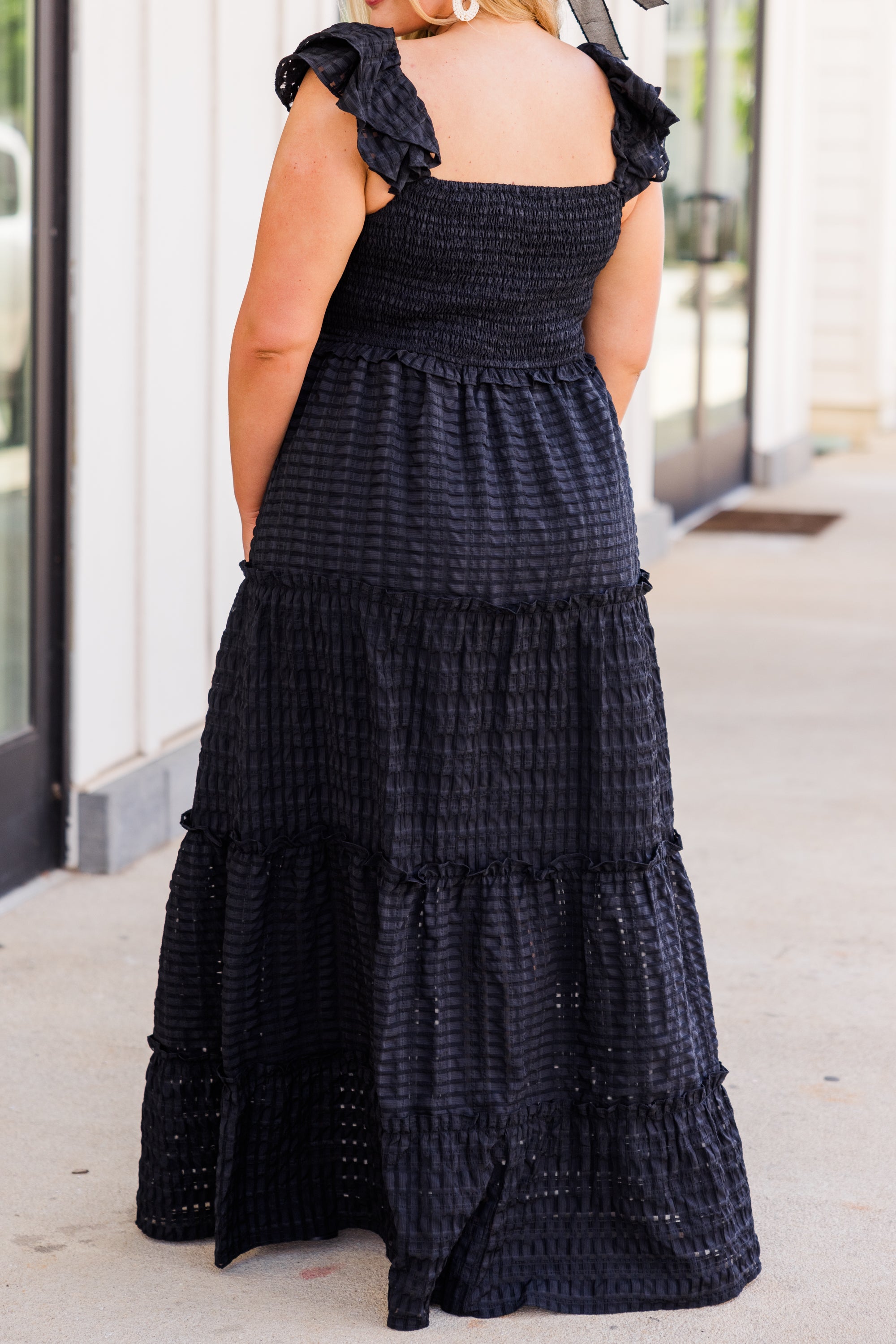 Glimpse Of Time Dress, Black