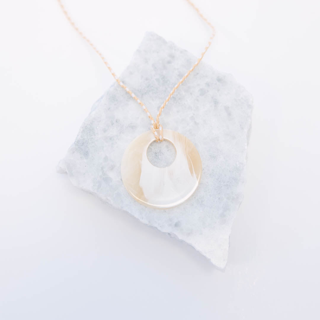 Glow Getter Necklace, Natural
