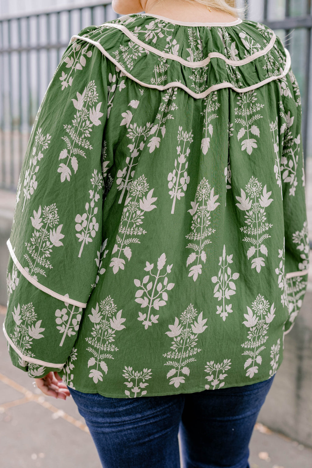 Glowing Moon Top, Green