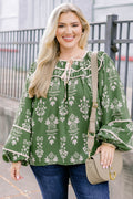 Glowing Moon Top, Green