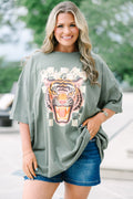 Go Easy On Em Boyfriend Tee, Moss