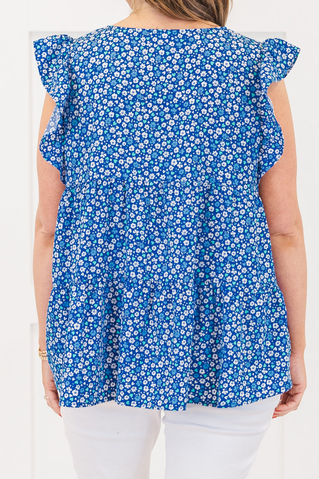 Going For The Thrill Top, Royal Blue